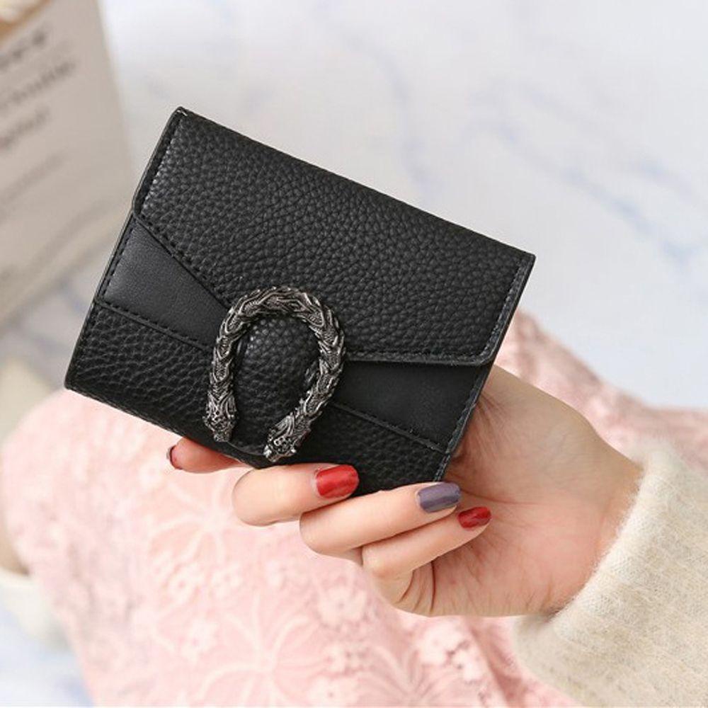 Ví Ngắn Đựng Thẻ ID Và Tiền Xu Nhiều Màu Sắc Dành Cho Nữ