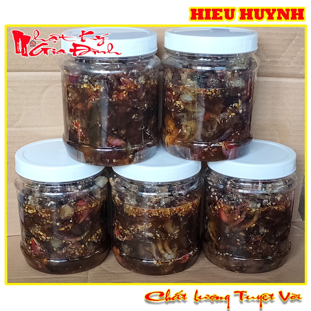 650gr Ba Khía Sữa Thịt Mềm Đặc Sản Châu Đốc Trộn Sẵn Tỏi Ớt Vừa Ăn Không Cần Chế Biến