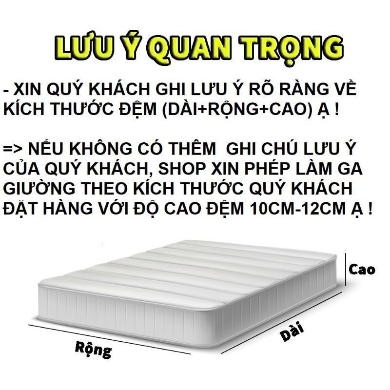 (Sale)Thanh Lý Bộ Chăn Ga Cotton Poly Nhập Khẩu. Drap Phong Cách Hàn Quốc. Không Phai, Không Xù