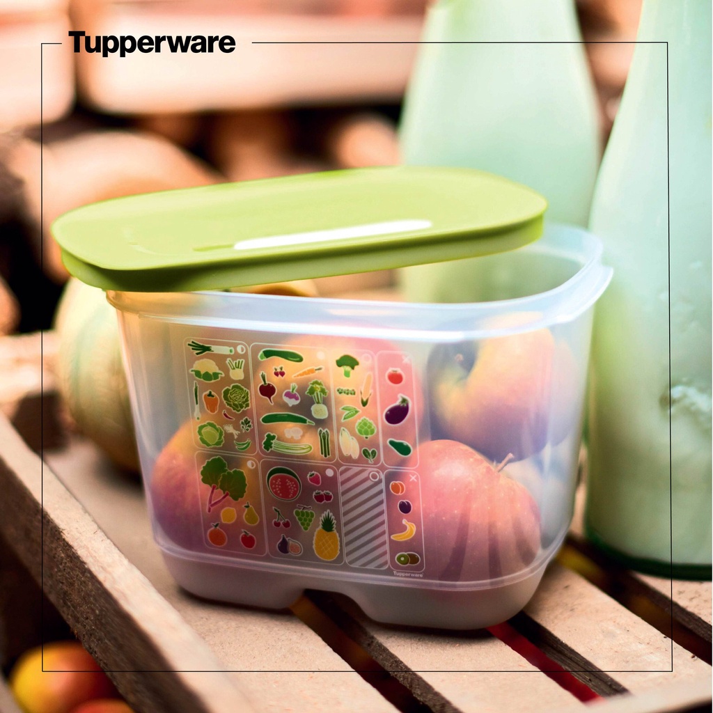 hộp trữ rau củ quả ventsmart 1.8l , 4.4l , 6.1l lẻ tupperware ( 1 hộp )