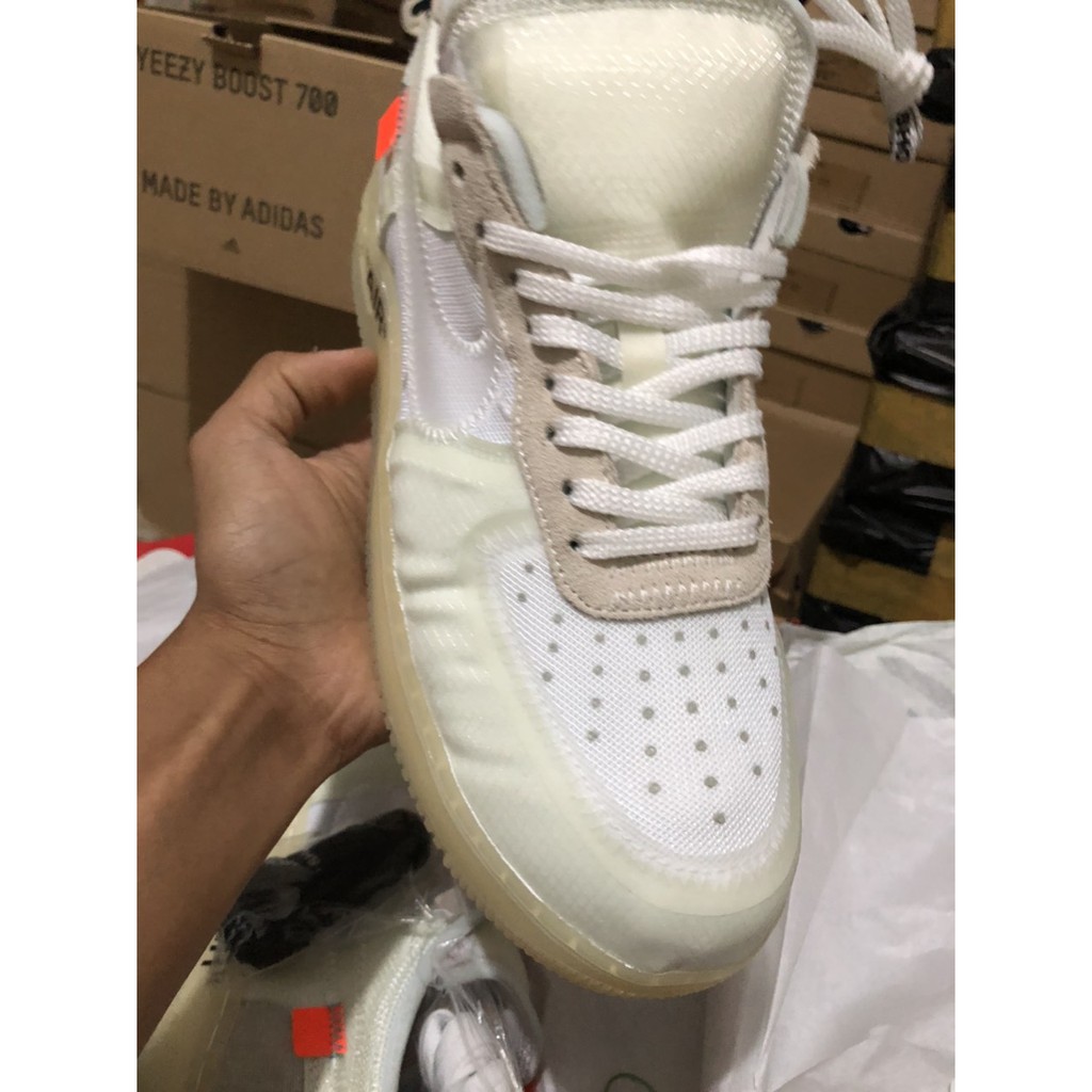 🍀 (Xả Hàng Đón 2020). [GeekSneaker] Giày Air Foce 1 OFF WHITE : ⁸ :; ` ' ! ' ' | 🍀