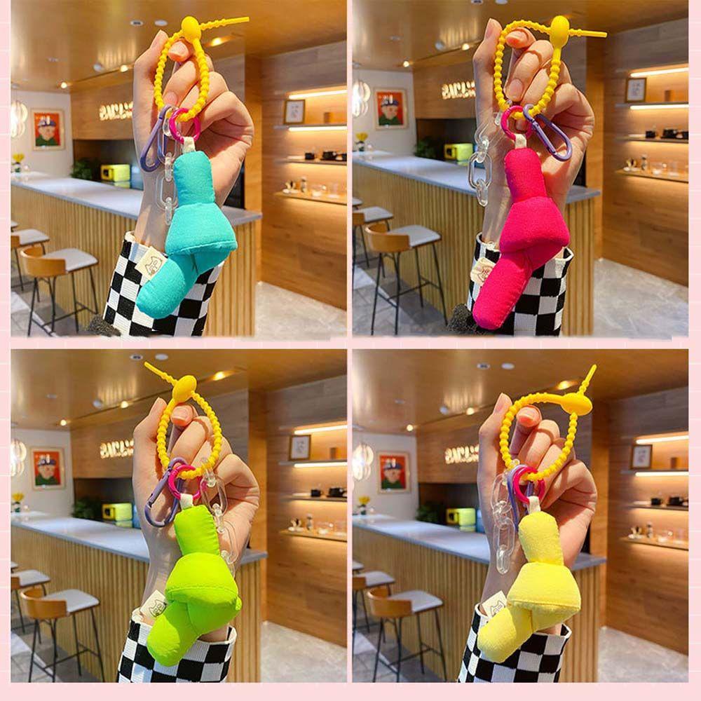 26EDIE Móc Khóa Thắt Nút Màu Sắc Ngọt Ngào Chất Lượng Cao