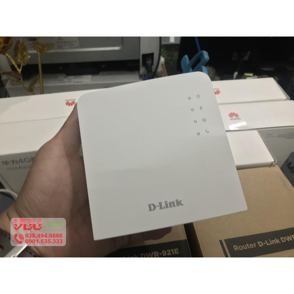 Modem Wifi 4G D-Link DWR-921E | 150Mbps | 32 user, 2 port LAN