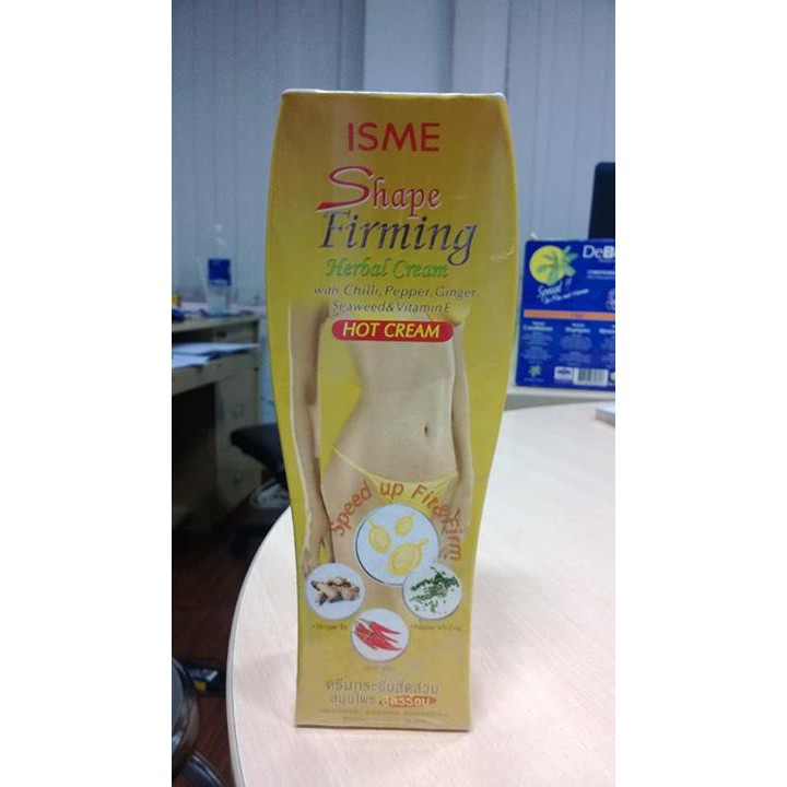 KEM TAN MỠ BỤNG ISME SHAPE FIRMING HERBAL 120ML THÁI LAN CHÍNH HÃNG - 3273