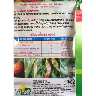 Phân Bón Lá Cao Cấp Calmag Siêu Canxi
