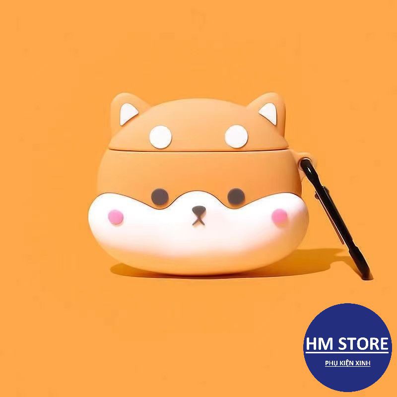 [Mã ELORDER5 giảm 10K đơn 20K] Case Vỏ Bao Airpods Đựng Tai Nghe Airpod 2 Pro Chó 1 Siêu Dễ Thương