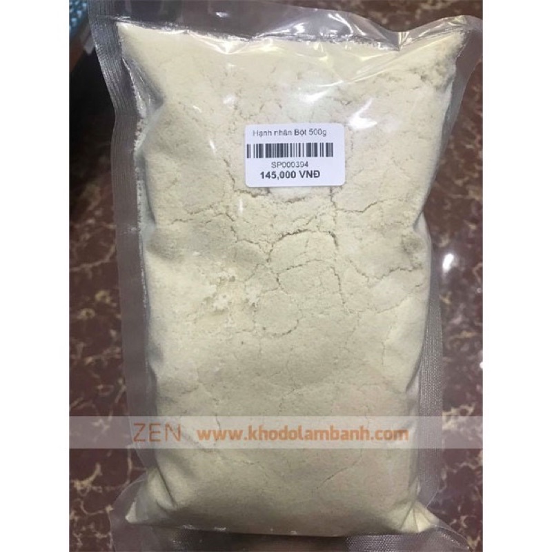 Hạnh nhân Bột 500g, bột hạnh nhân nguyên chất, bột hạnh nhân keto, bột hạnh nhân làm bánh