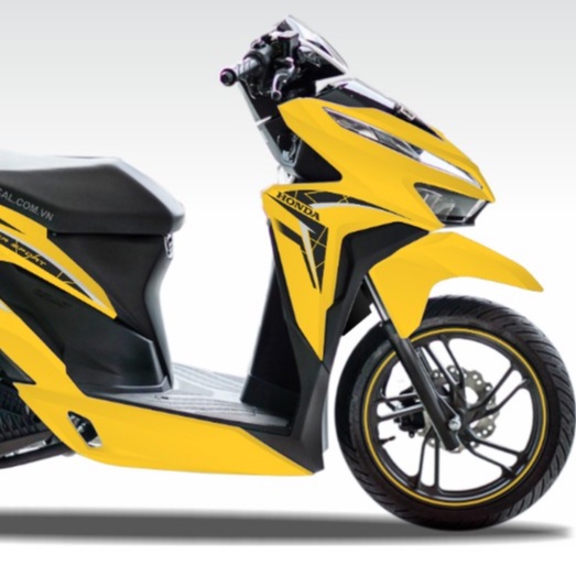 Tem Rời Honda Vario 150 Vàng Đen - MS 30278