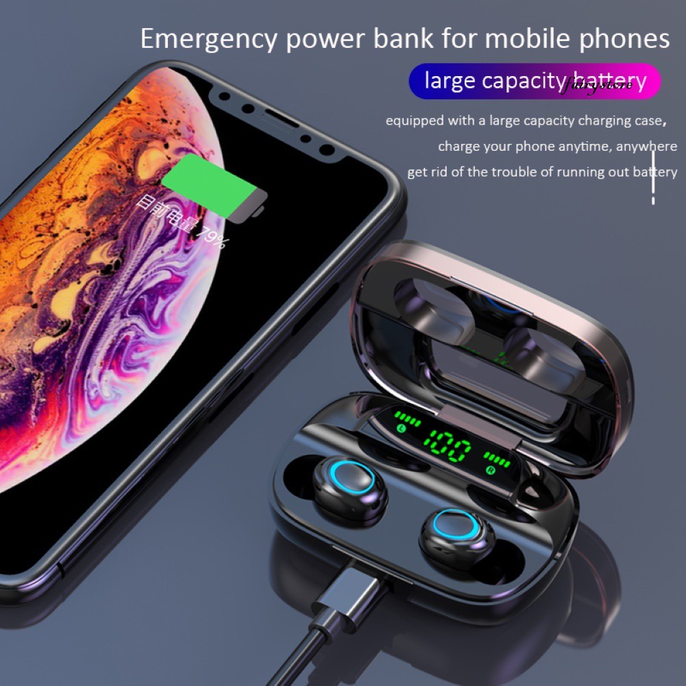 Tai Nghe Bluetooth Không Dây Giảm Tiếng Ồn Fs + S11 Kèm Hộp Sạc