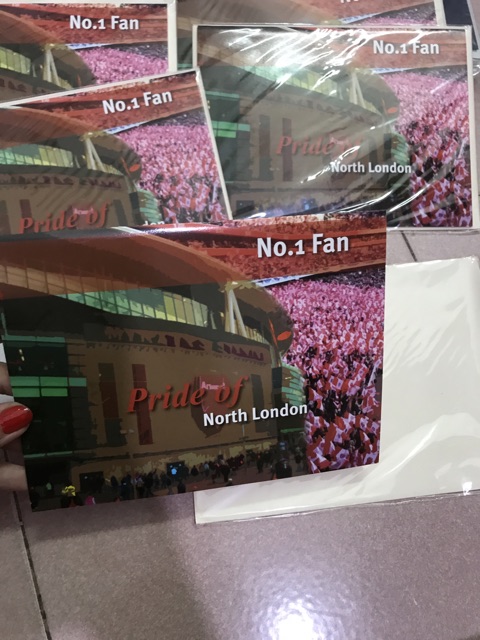 Arsenal  Stadium  - Sân Bóng - Thiệp 3D (mở 90 độ) | BigBuy360 - bigbuy360.vn