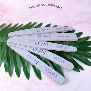 Dũa móng tay opi dũa móng thật móng gel độ nhám 100/180
