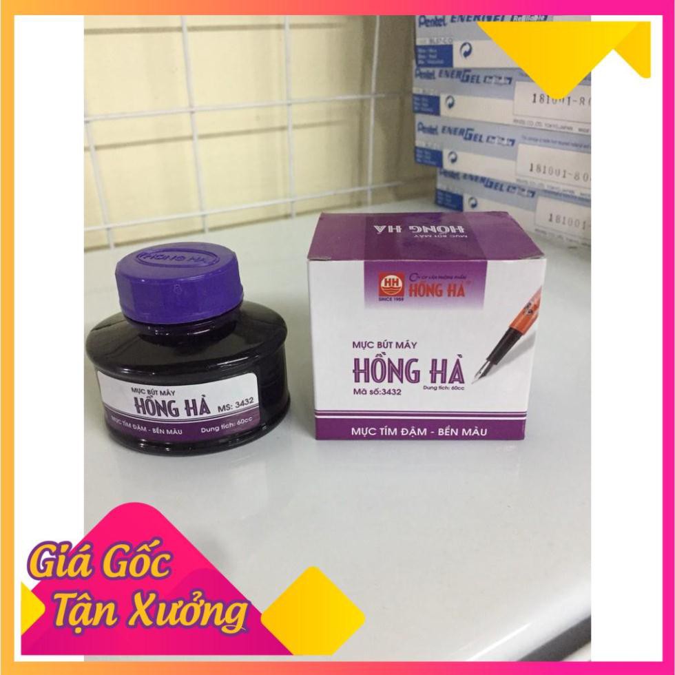 Mực bút máy Hồng Hà ( màu mực tím) -3432