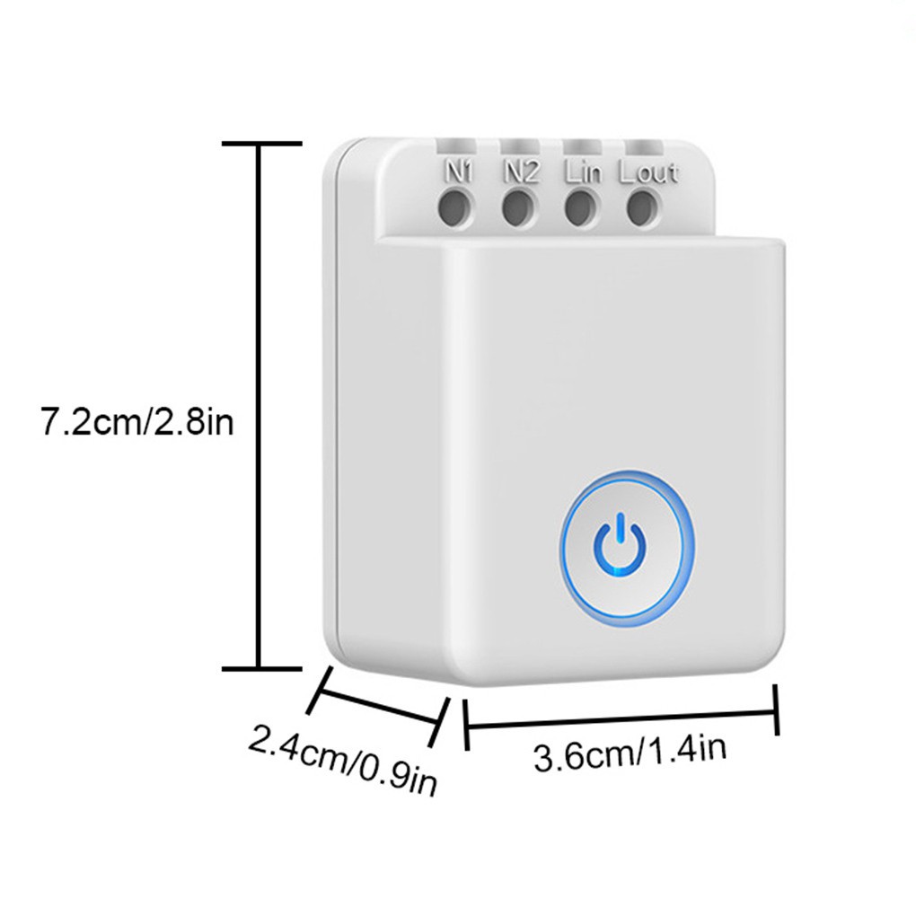 Bộ máy bơm áp lực mini Sinleader đơn kèm Công tắc điều khiển thiết bị bằng wifi