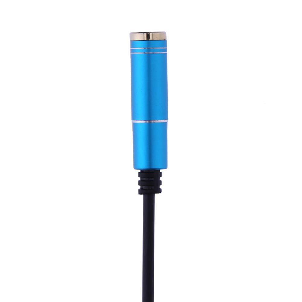 Cáp nối dài jack âm thanh 3.5mm đực sang 2 đầu cái cho laptop , máy tính- Sẵn Hàng