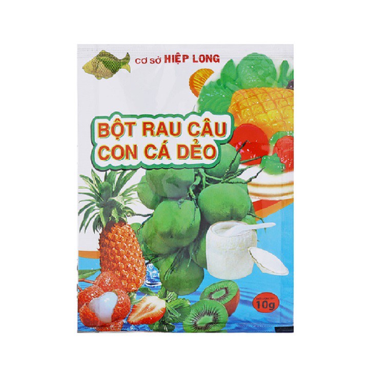 [Mã 159FMCGSALE giảm 8% đơn 500K] [1 GÓI] BỘT RAU CÂU CON CÁ DẺO HIỆP LONG