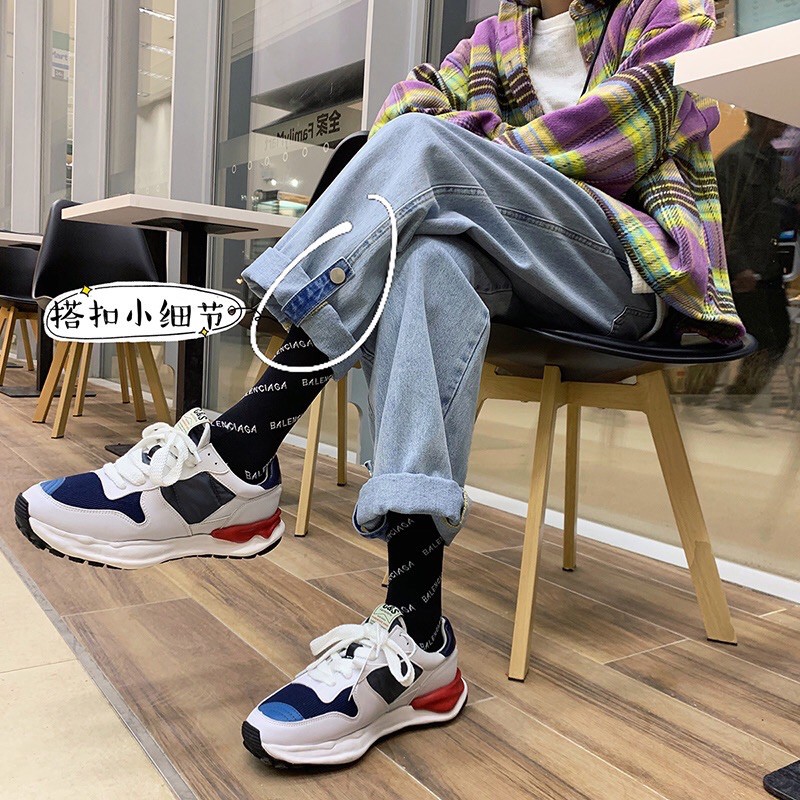 [ORDER-CÓ BIG SIZE] Quần bò jeans ống rộng nam sắn gấu Ulzzang oversize hiphop siêu chất ❤️ | BigBuy360 - bigbuy360.vn