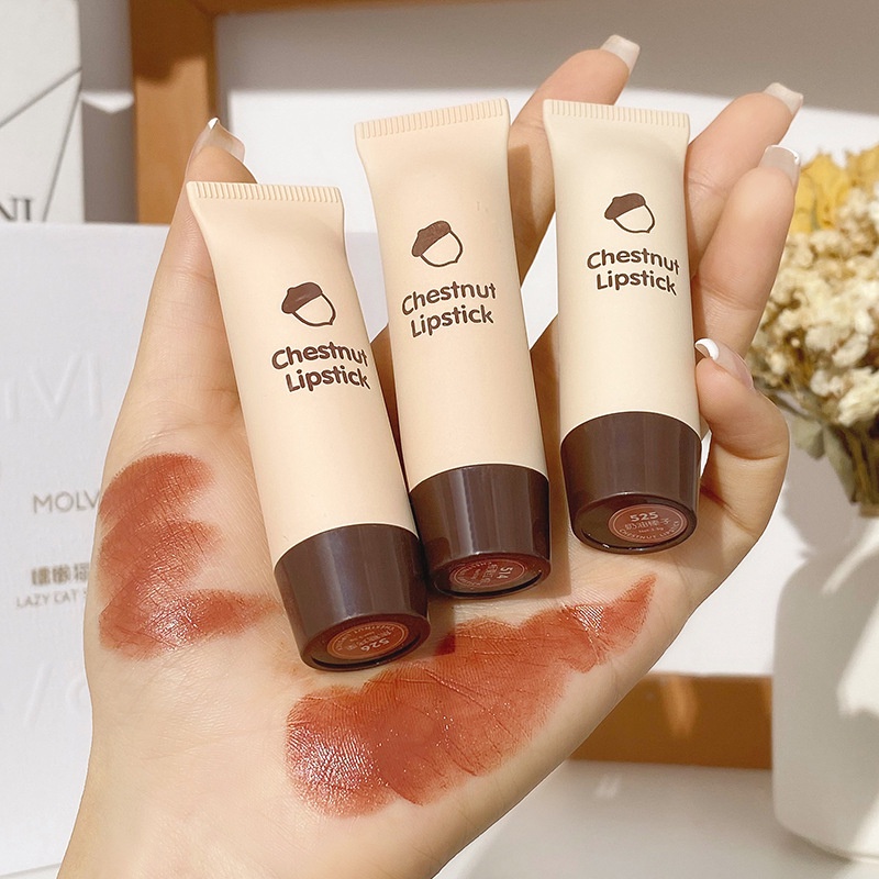 Son Môi hạt dẻ nhung HengFang Tông tây nội địa chính hãng