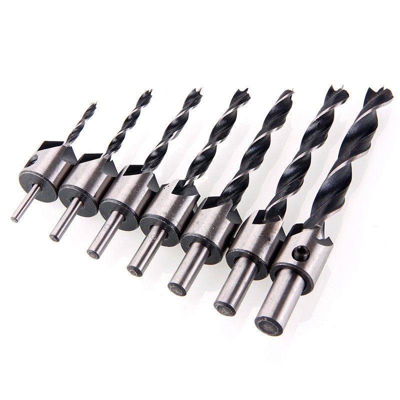 Set 7 mũi khoan HSS 3mm-10mm
