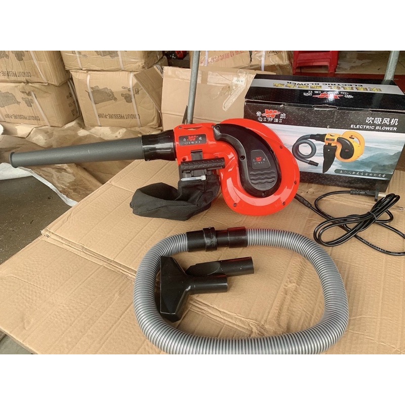 Máy Thổi Hút Bụi Cầm Tay Công Suất Lớn 1.180wMáy Vừa Thổi Vừa Hút Công Nghiệp Đa Năng Ứng Dụng Nhiều Trong Xưởng Mộc