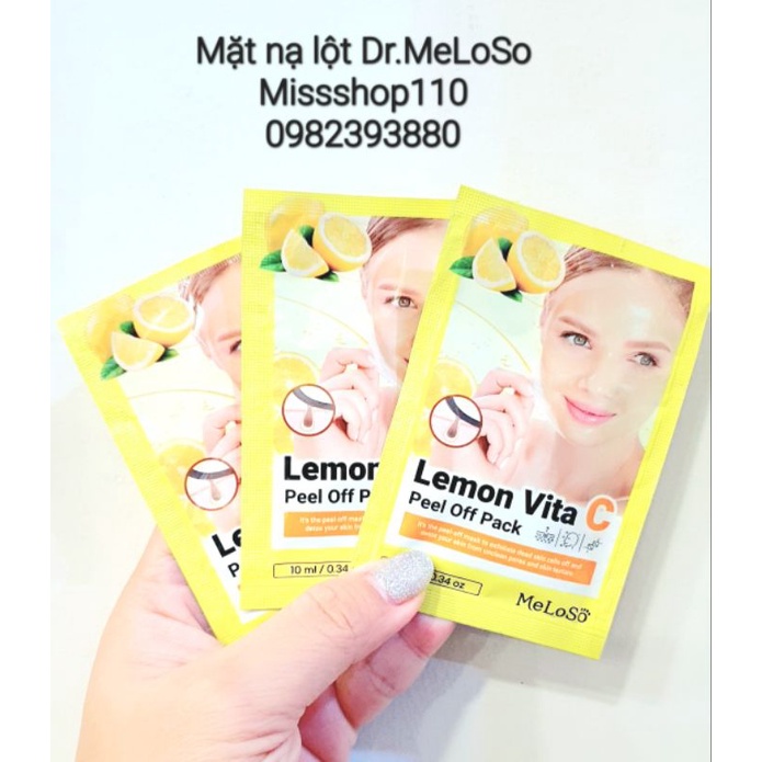 MẶT NẠ LỘT DR.MESOLO LEMON VITA C NỘI ĐỊA HÀN QUỐC
