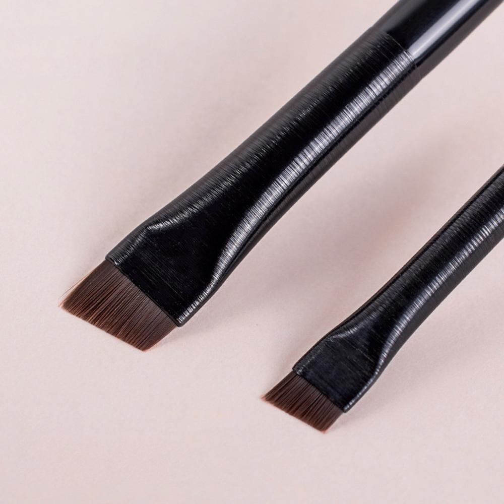 ORIENTLII Set 1 / 2 Cọ Trang Điểm Lông Mày Đầu Góc Nhỏ Siêu Bền
