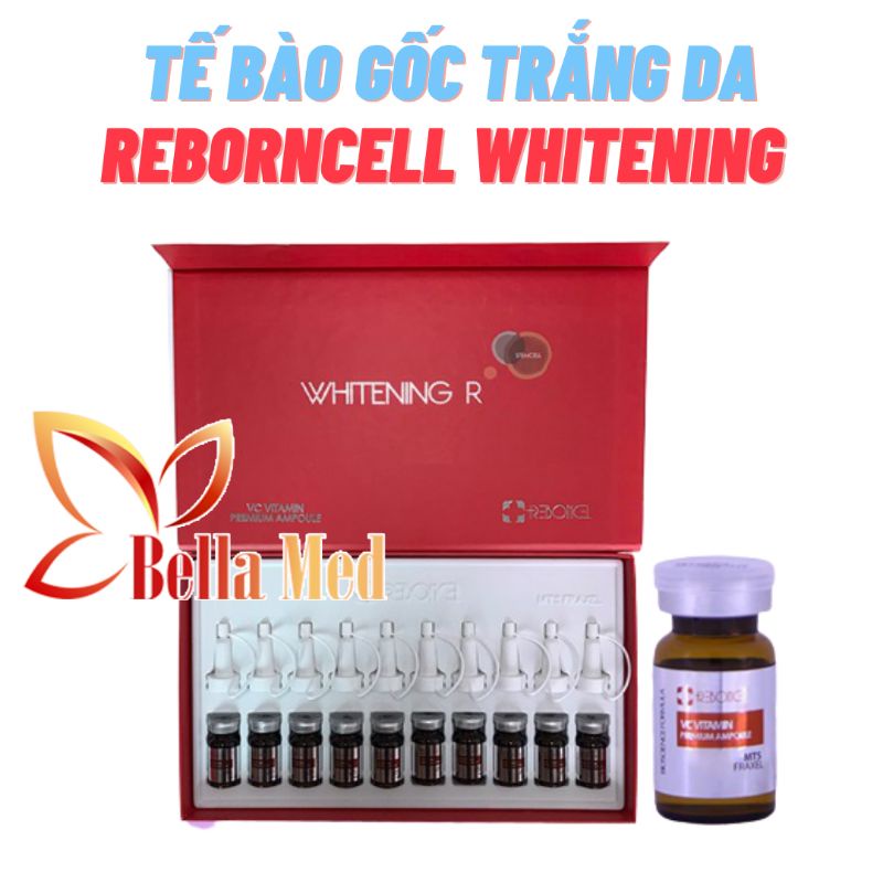 Tế bào gốc trắng da, mờ nám REBORNCELL WHITENING R -tách lẻ