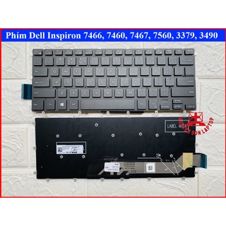 ⚡ bàn phím laptop dell 7466 7460 7467 7560 3379 3490 zin có led / không led