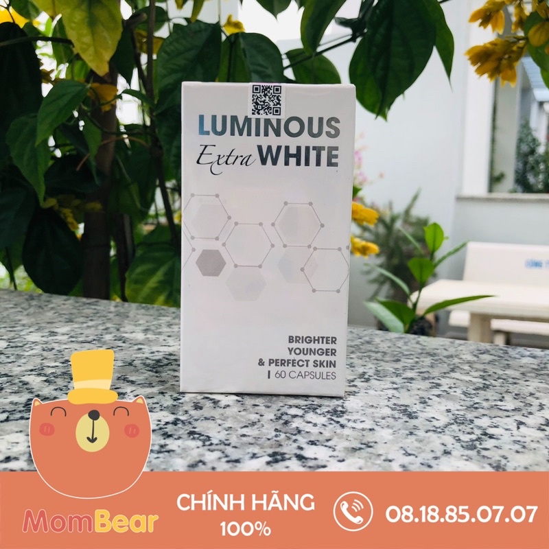 Viên uống trắng da, trẻ hóa da và giảm nám LUMINOUS EXTRA WHITE hộp 60 viên