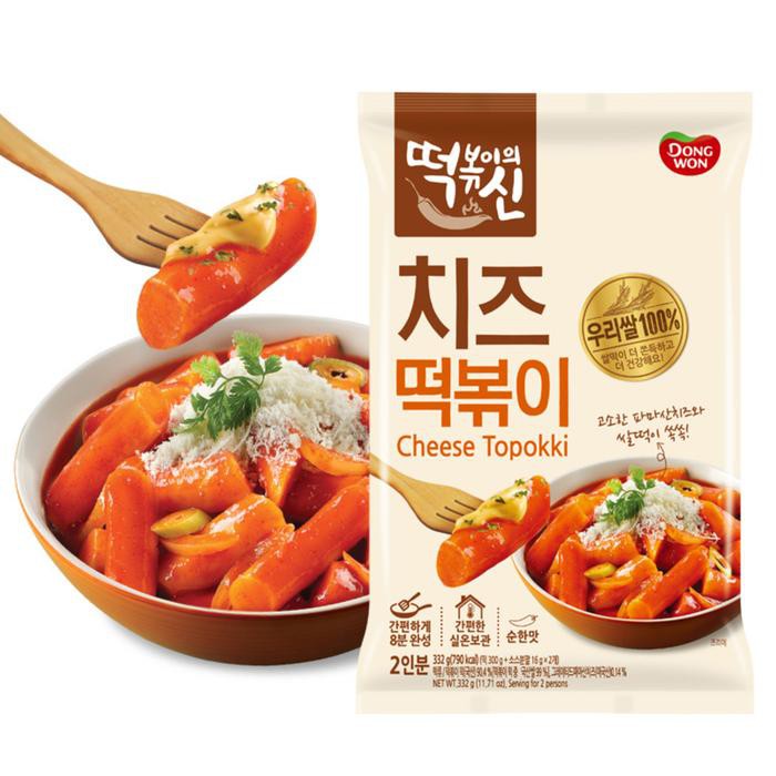 (4 vị) Bánh Gạo Topokki Dongwon gói 240gr