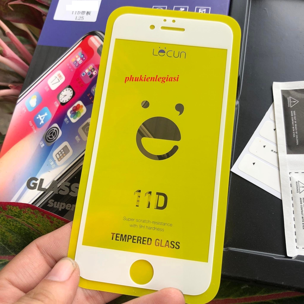 Cường lực 3D,5D,11D Lecun ipfull màn hình đủ dòng ipFull màn 6 6s 6plus 6+ 6splus 7 7plus x