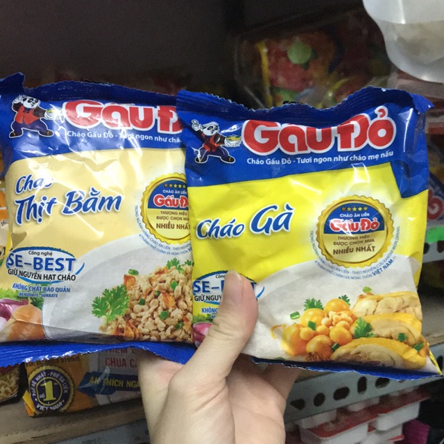 Cháo ăn liền Gấu Đỏ