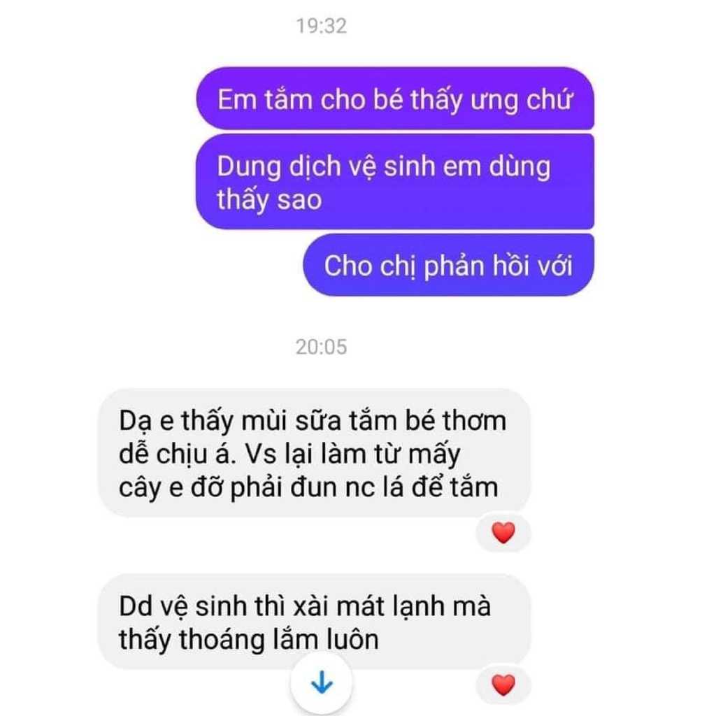 Sữa tắm gội cho bé phòng cảm, ngừa rôm sảy Thảo mộc Đồng Quê - 250ML
