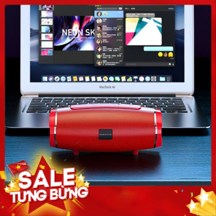 Loa Không Dây BOROFONE BR3, Bluetooth 5.0,Công Nghệ IPX5 Chống Nước- Chống Bụi-Chống Sốc poogroup BH 1 đổi 1