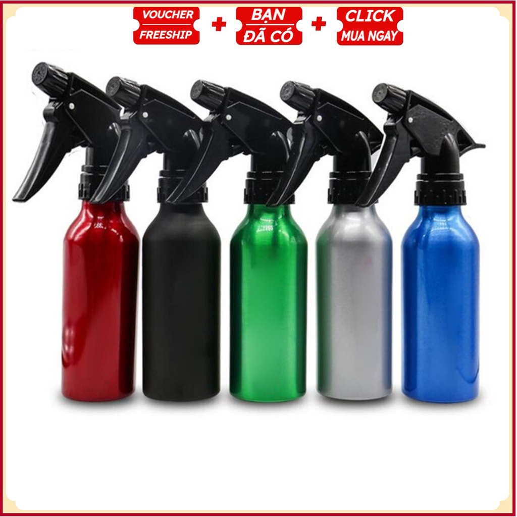 Bình Xịt Tóc T&amp;G 200ml Chuyên Dụng - Nhiều Mầu Chất Liệu Nhôm Cao Cấp