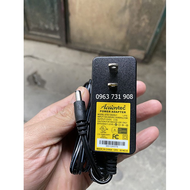 Adapter nguồn 12v 2.5A chính hãng