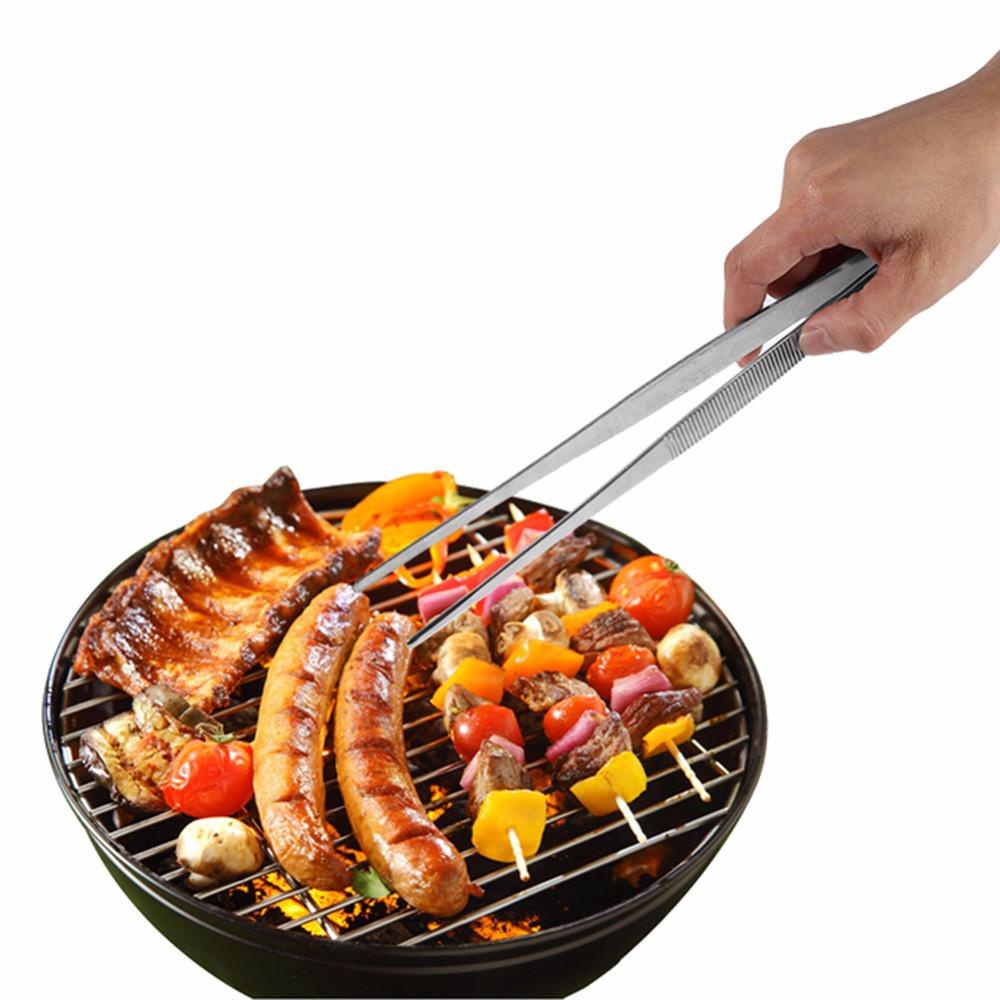 Nhíp Gắp Thức Ăn Răng Dài 30cm Bằng Thép Không Gỉ