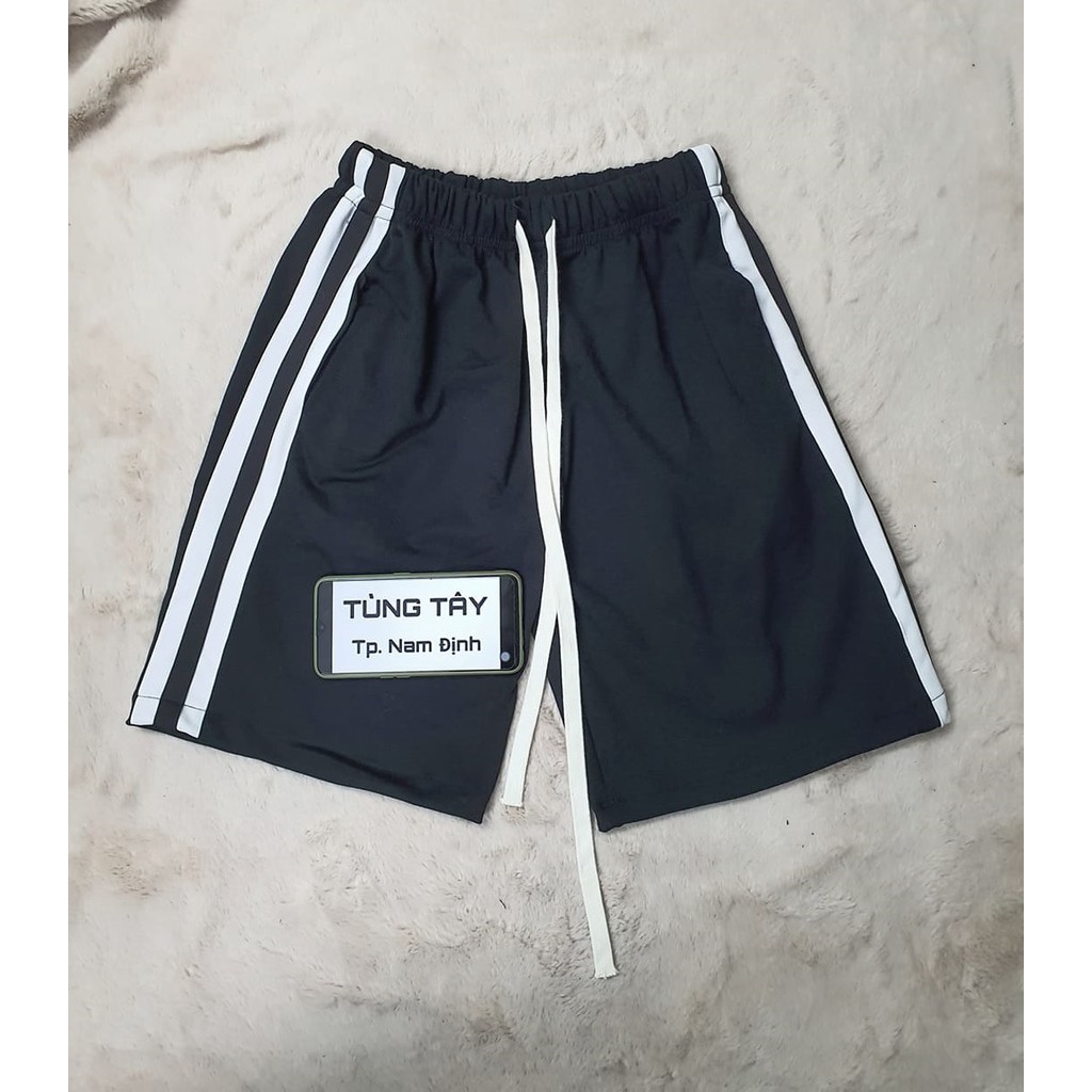 Quần short 2 vạch Line Unisex Nam nữ