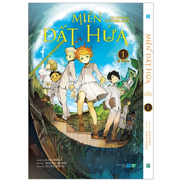 Sách Miền Đất Hứa - The Promised Neverland - 1 Phiên Bản Bìa Trắng (White Ver)