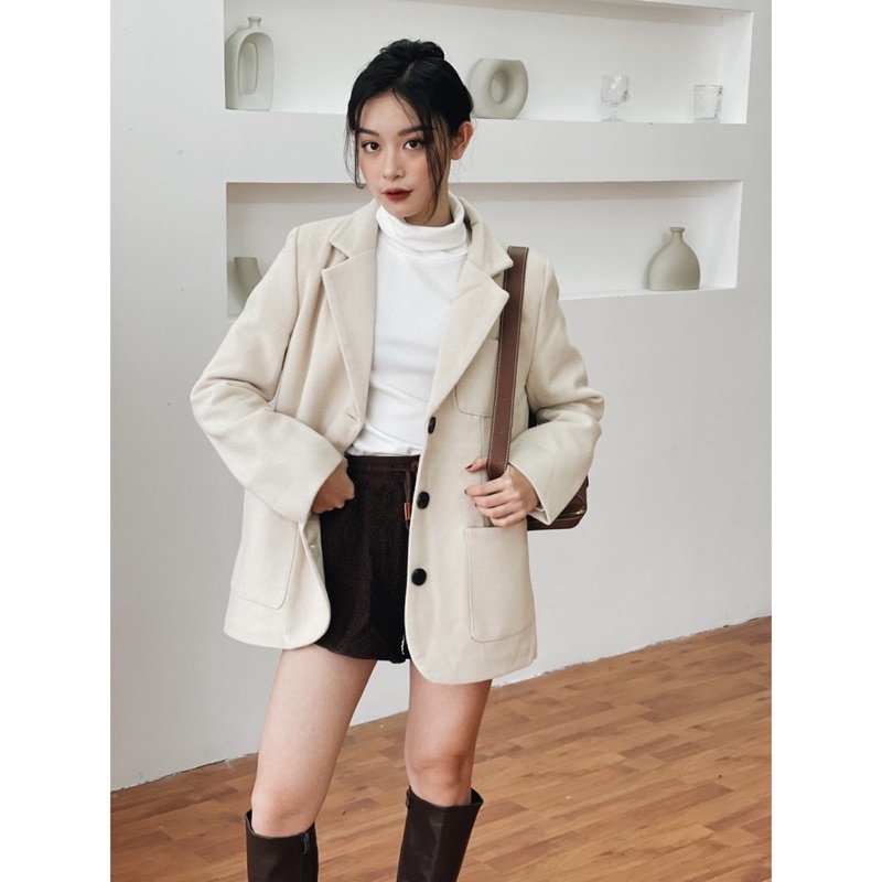 Áo blazer nỉ kuchimachic