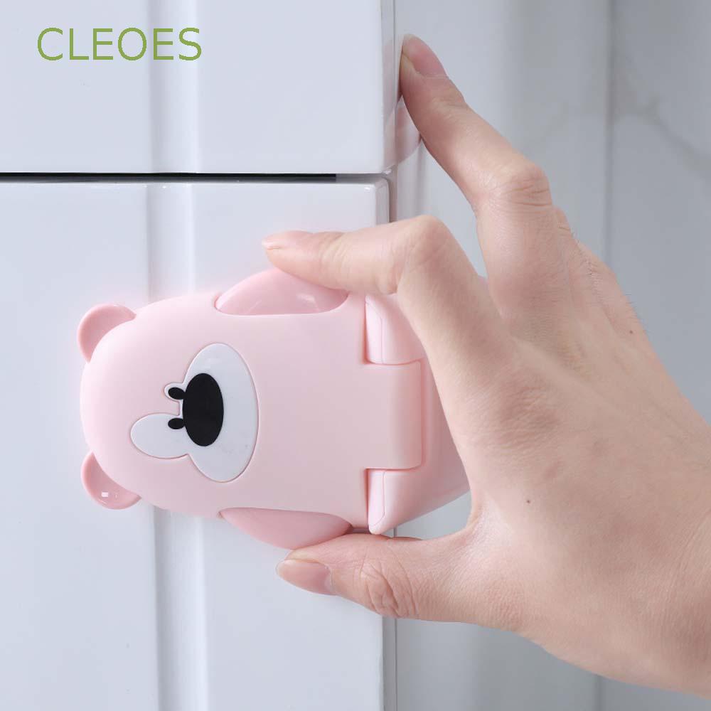 Khóa Cửa Tủ Lạnh/Ngăn Kéo/Tủ Lạnh Chống Kẹp Tay Bảo Vệ An Toàn Cho Bé