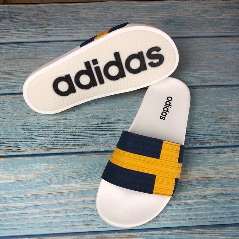 Dép nam quai ngang ADIDAS, dép Das đế chữ cao su hàng đẹp