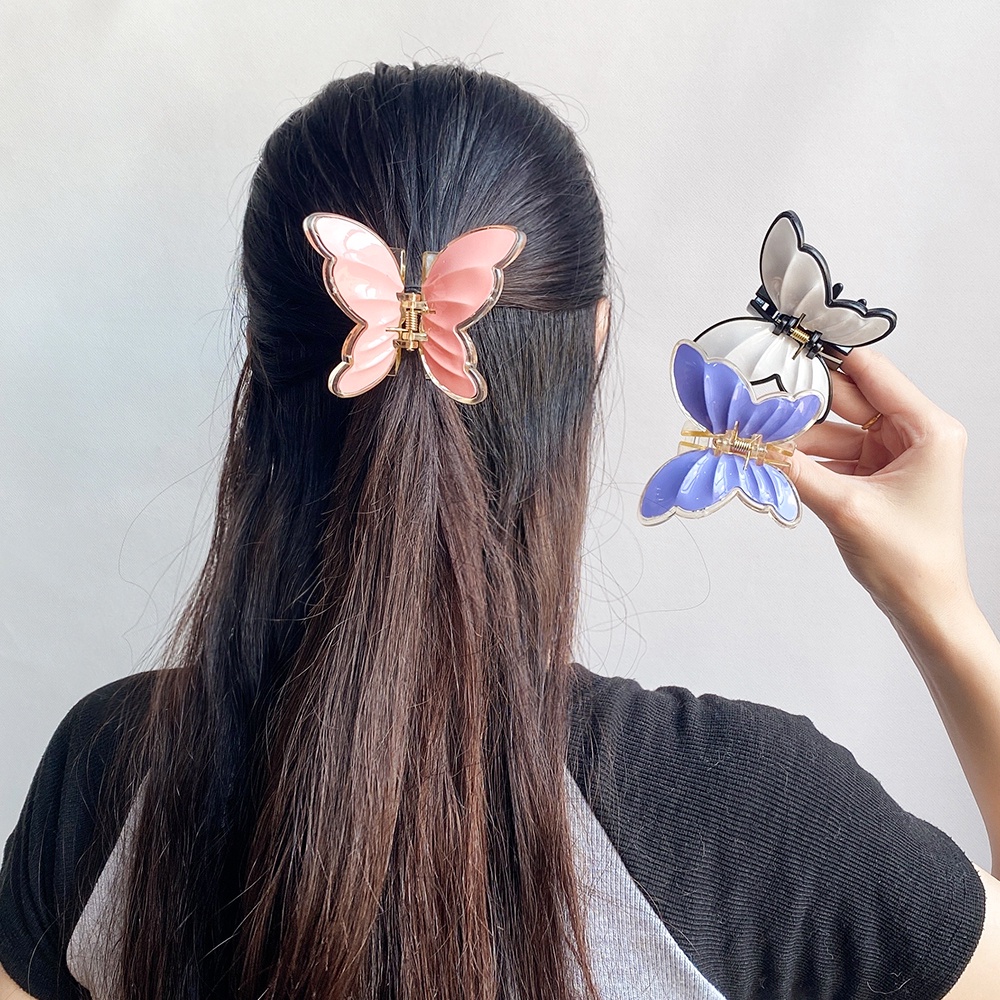 Kẹp tóc KIDSBOWS phối hình bướm màu kẹo thời trang Hàn Quốc dành cho nữ