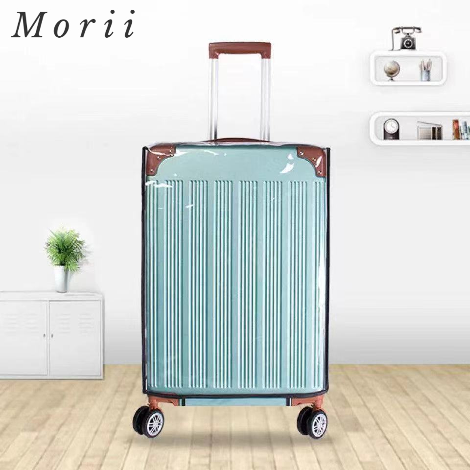 Vỏ Bọc Vali Hành Lý Trong Suốt Dày Dặn 20 24 26 28 30 inch Chống Thấm Nước / Bụi Bẩn / Mài Mòn