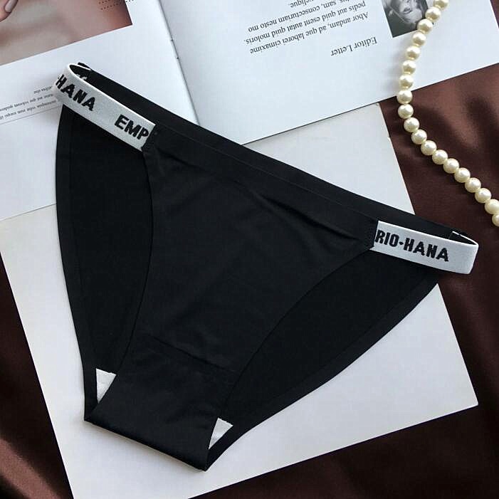 Quần lót nữ su thun lạnh cao cấp,quần lót in chữ phong cách châu âu, quần chíp mỏng thoáng mát L013
