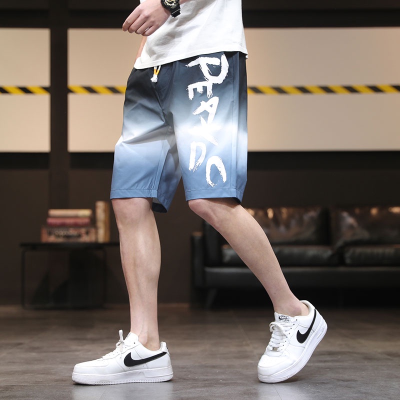 Quần Short Nam Lưng Thun Cột Dây Năng Động