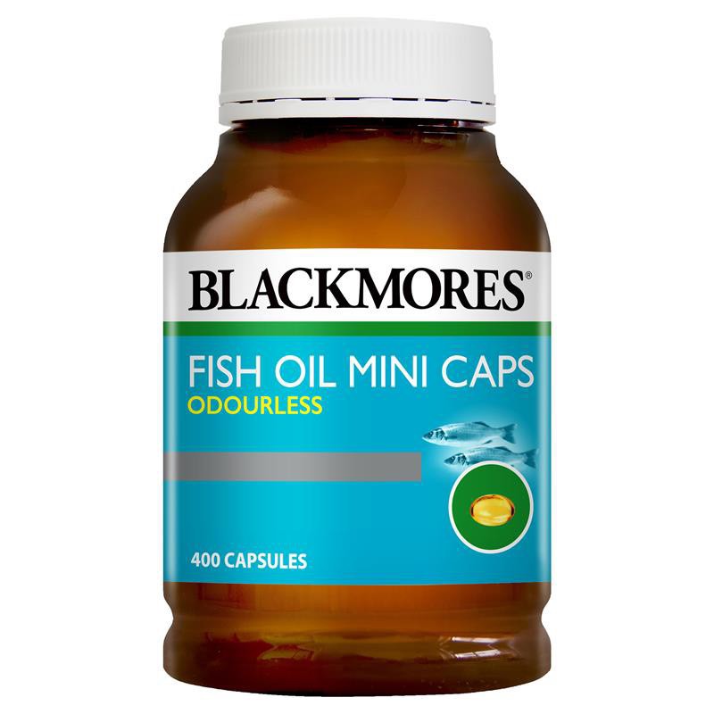 [SẴN, BILL ÚC] Dầu cá Blackmores Fish Oil 1000mg Bổ Sung Omega 3 (400 viên) [beNineteen] | Thế Giới Skin Care
