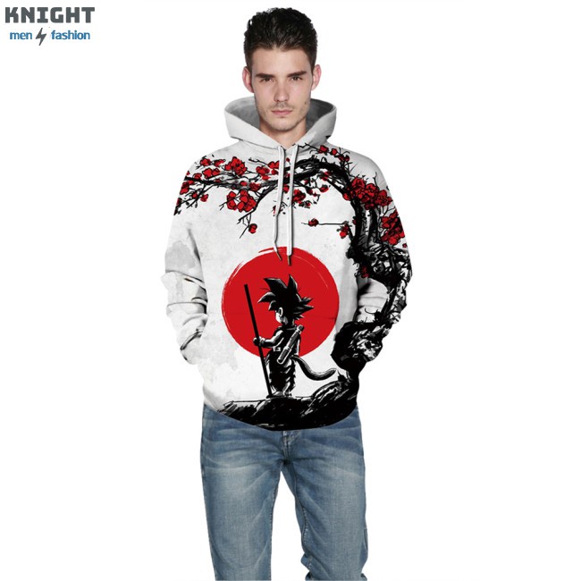 Hoạt Hình Áo Hoodie In Hình Rồng 3d Cá Tính Cho Nam Nữ