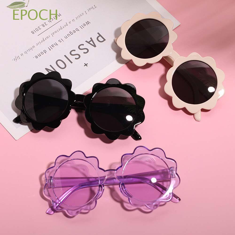 Epoch Kính Mát Hình Hoa Hướng Dương Chống Nắng Bảo Vệ Mắt Phong Cách Hàn Quốc Dành Cho Trẻ Em