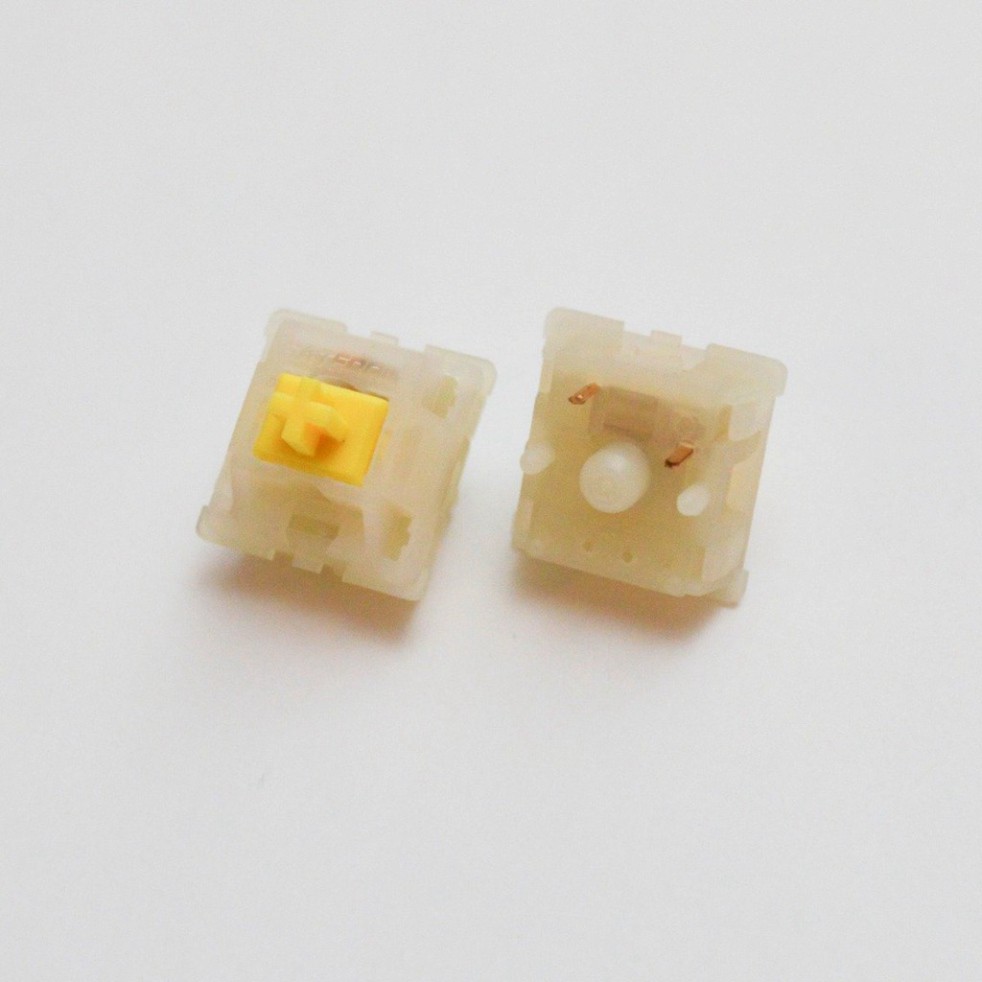 Switch Gateron Milky Yellow Gateron Milky Black Milky Red cho bàn phím cơ