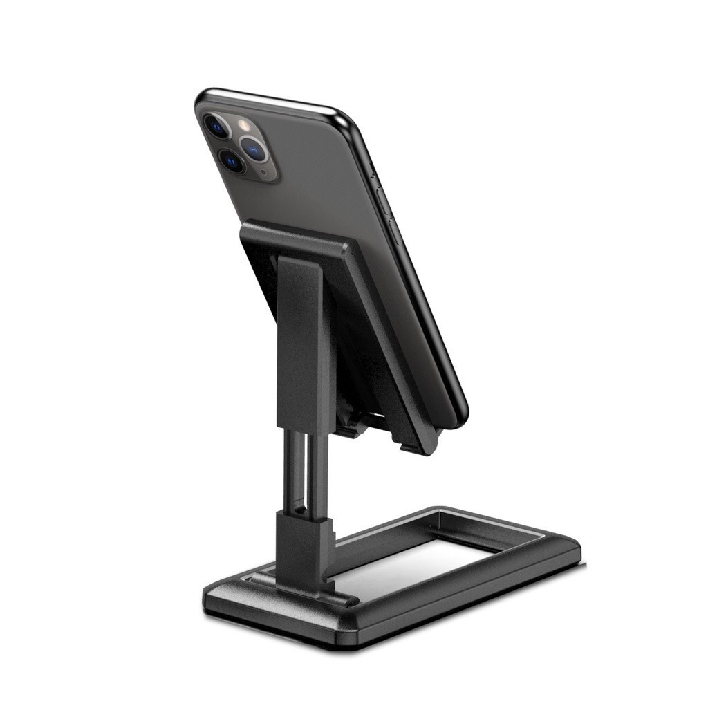 Giá đỡ điện thoại cắm sạc để bàn thông minh gấp gọn, kệ đỡ ipad, máy tính bảng đa nặng tiện dụng